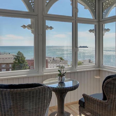 Villa Fernsicht - Wohnung Nr 1 - Mit Meerblick Sassnitz Kültér fotó