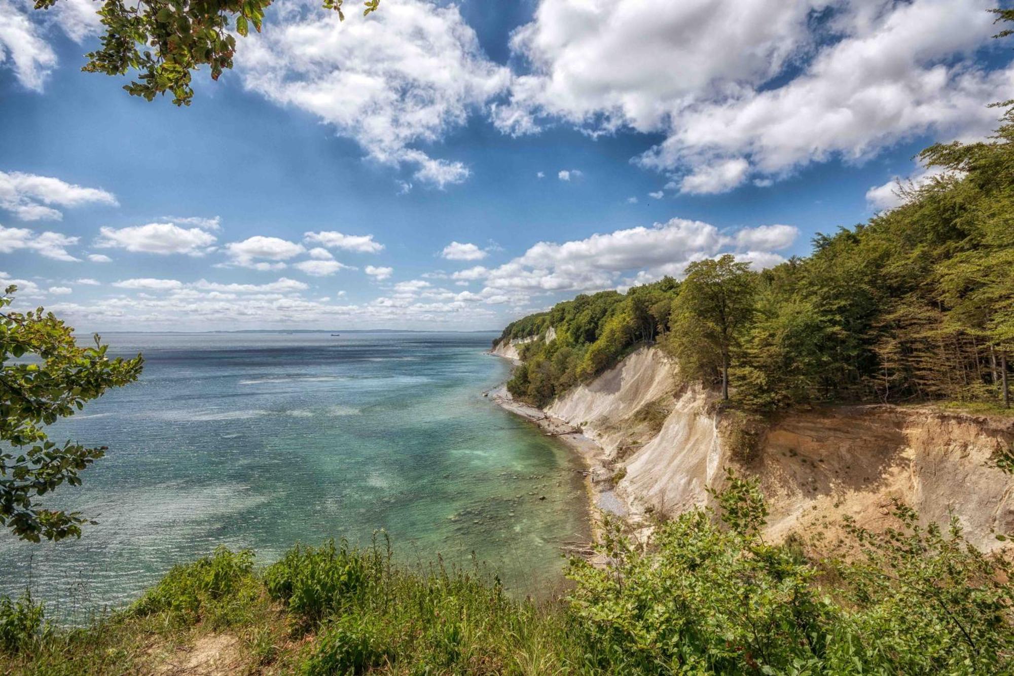 Villa Fernsicht - Wohnung Nr 1 - Mit Meerblick Sassnitz Kültér fotó