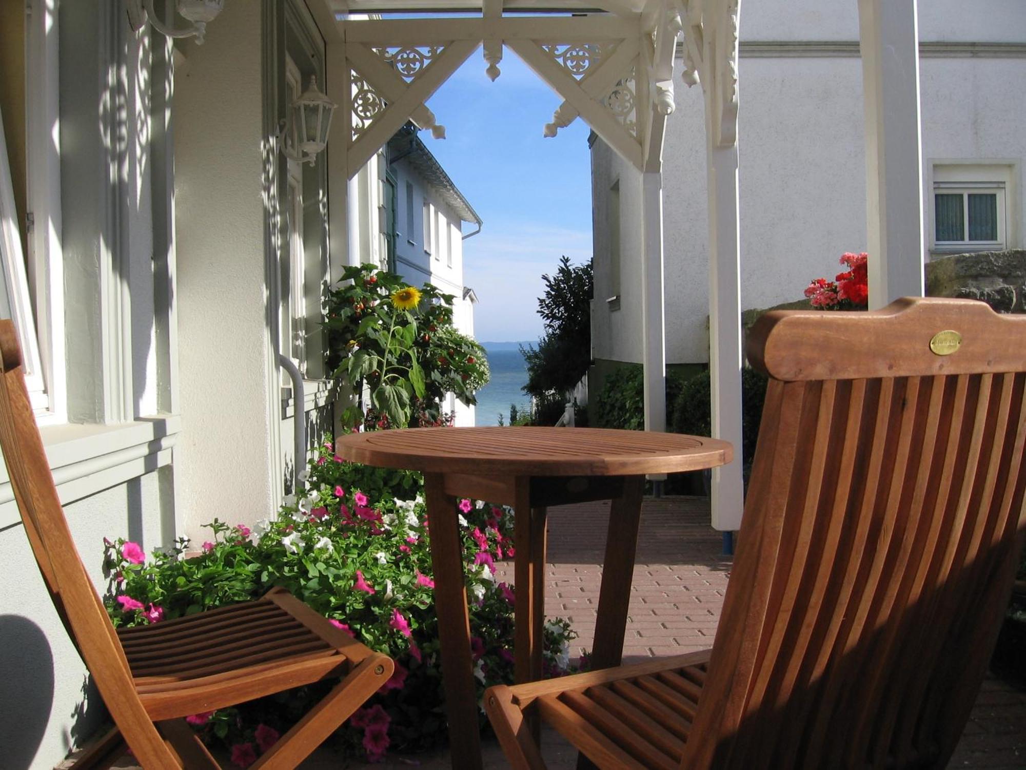 Villa Fernsicht - Wohnung Nr 1 - Mit Meerblick Sassnitz Kültér fotó