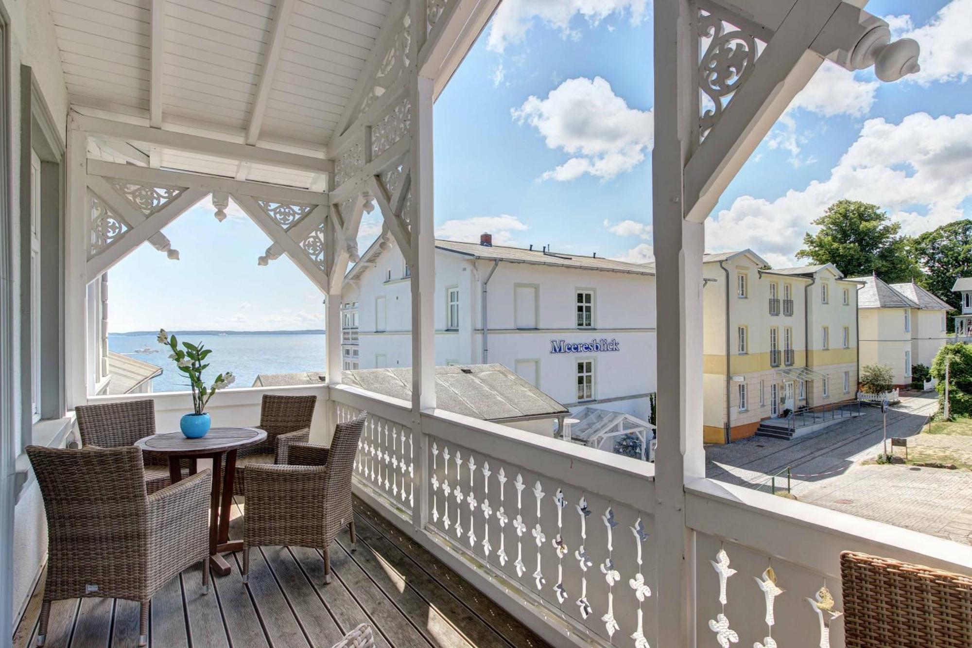 Villa Fernsicht - Wohnung Nr 1 - Mit Meerblick Sassnitz Kültér fotó